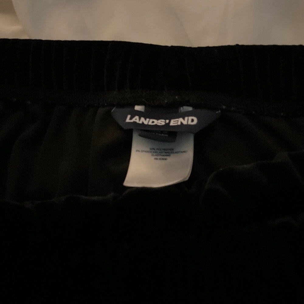 Lands End Velvet pants just in time for the holidays
